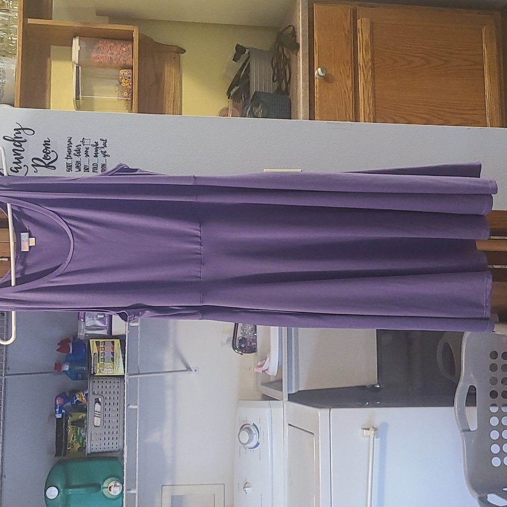 LuLaRoe Purple Midi Dress